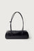 Top handle shoudler bag in black — main image
