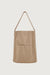 City tote bag in latte — main image
