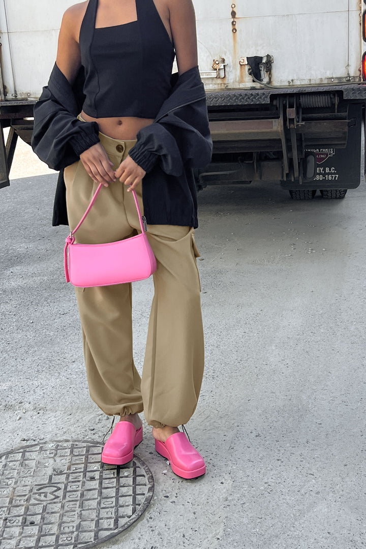 MINIMAL SHOULDER BAG in Pink Morning — alternate angle