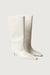 Knee high boot in beige — main image