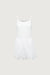 Tank with tulle skirt in ivory — main image