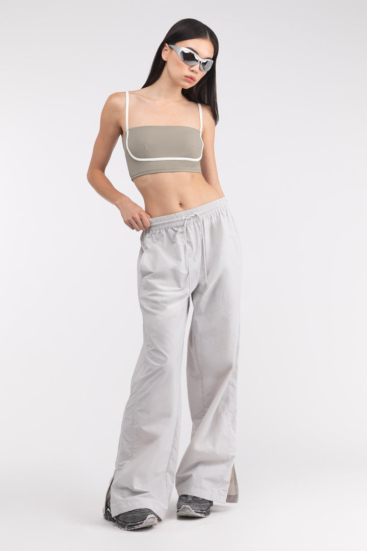 NYLON TRACK PANT in ANTARCTICA — alternate angle
