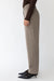Straight leg suiting trouser in taupe — main image