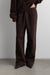 Fleece studio sweatpant with shockcord hem in coffee bean — main image