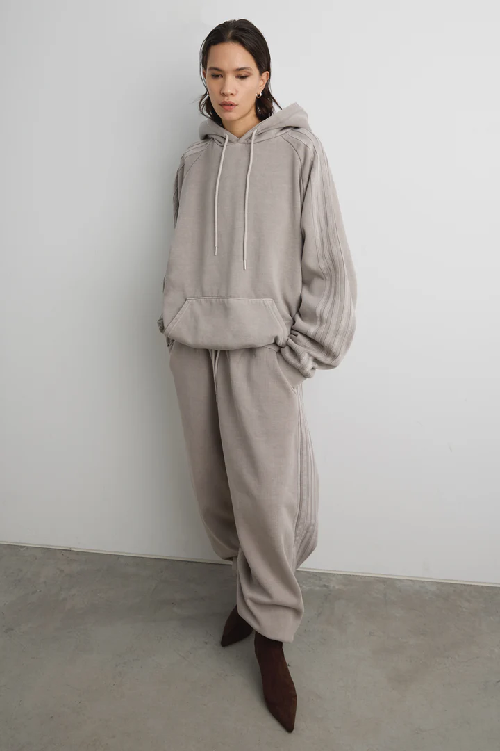 FLEECE STUDIO BOYFRIEND TRACK SWEATPANT