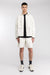 Cotton-twill cargo short in papyrus — main image