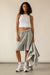 Oversized sweatshorts in stone grey — main image