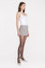 Suiting mini skirt in paloma — main image