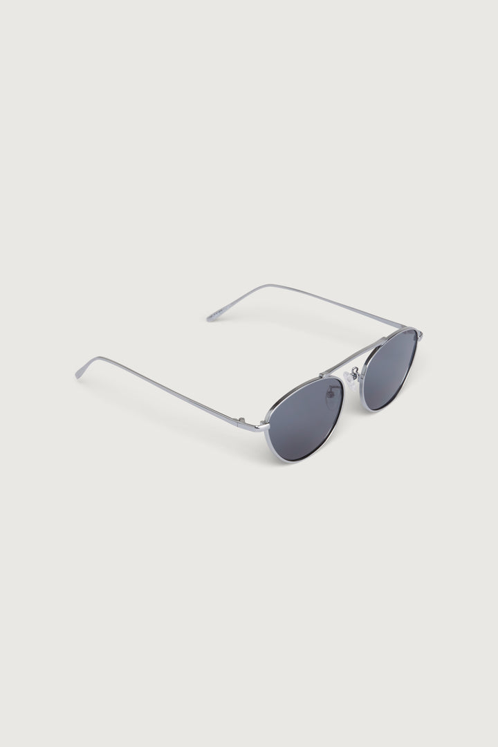 CAT EYE SUNGLASSES in Black — alternate angle