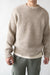 Crewneck sweater in feather gray — main image