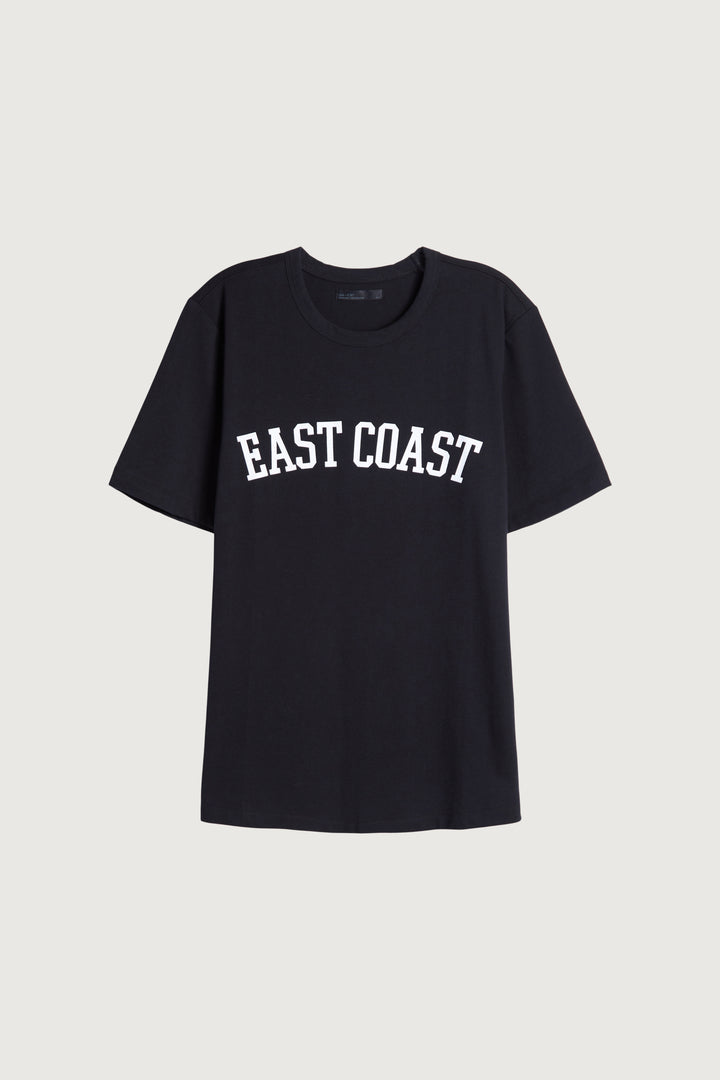 WEST COAST EAST COAST T-SHIRT in Black East — alternate angle