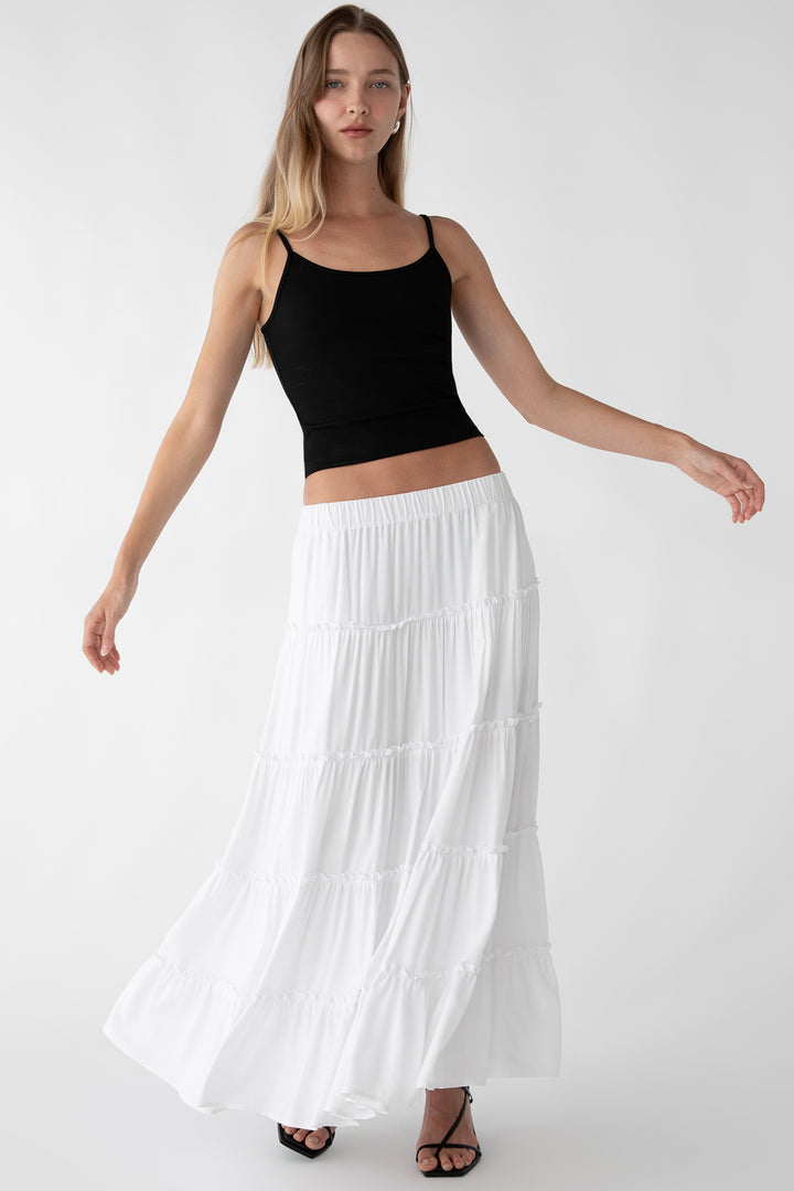 FORM CAMI TANK TOP in Black — alternate angle